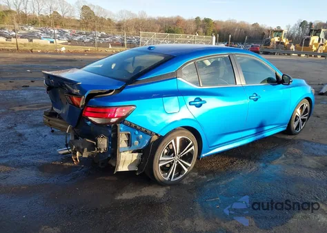 2020 Nissan Sentra Sr Xtronic Cvt из США, поврежденный, VIN 3N1AB8DV7LY282802